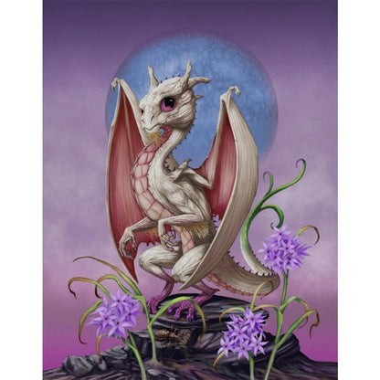 Free White Dragon - MyCraftsGfit - Free 5D Diamond Painting