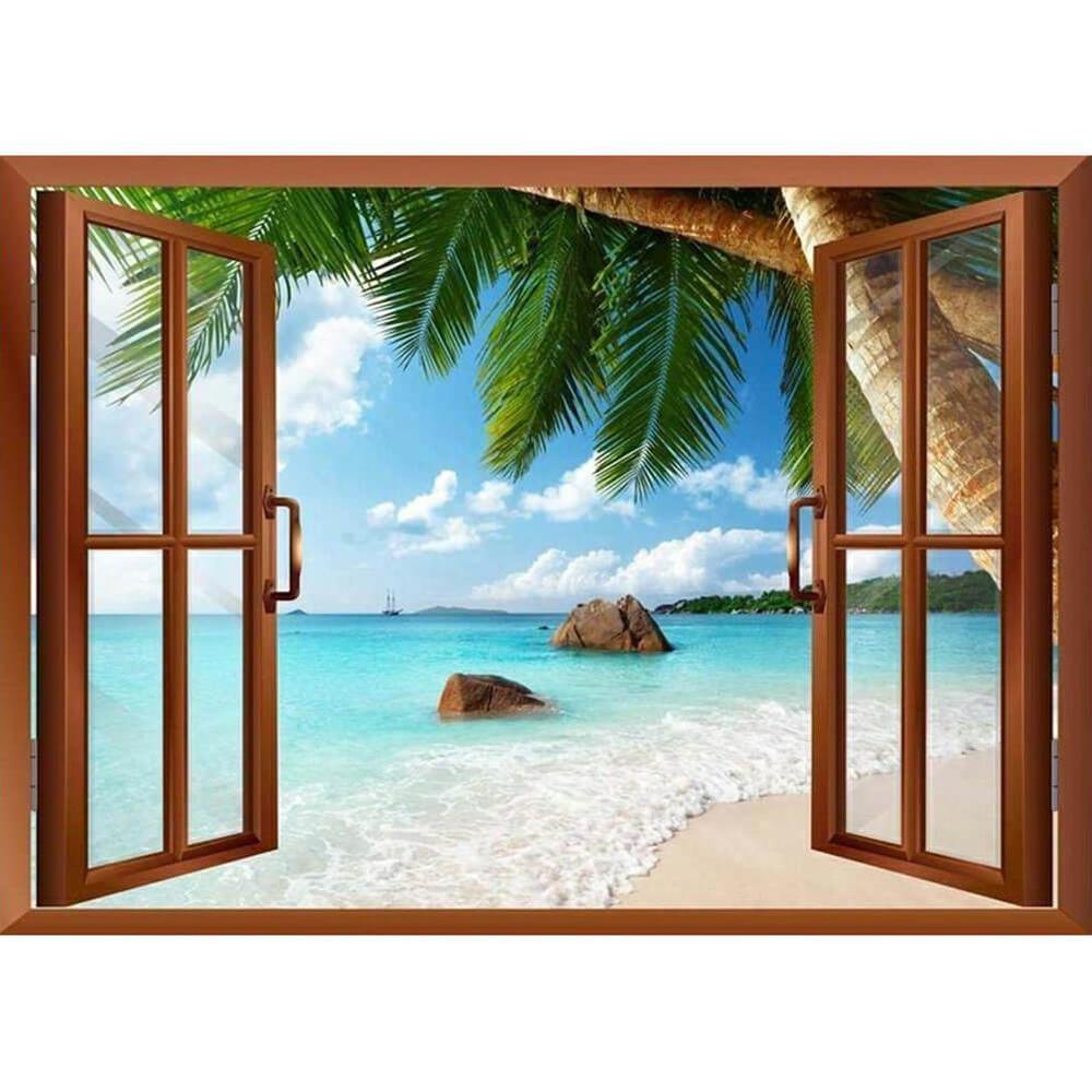 Free Window View - MyCraftsGfit - Free 5D Diamond Painting