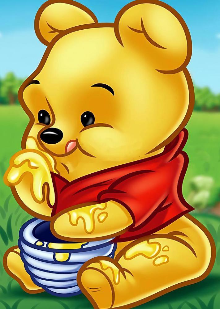 Winnie the Pooh Free 5D Diamond Painting Kits MyCraftsGfit - Free 5D Diamond Painting mycraftsgift.com