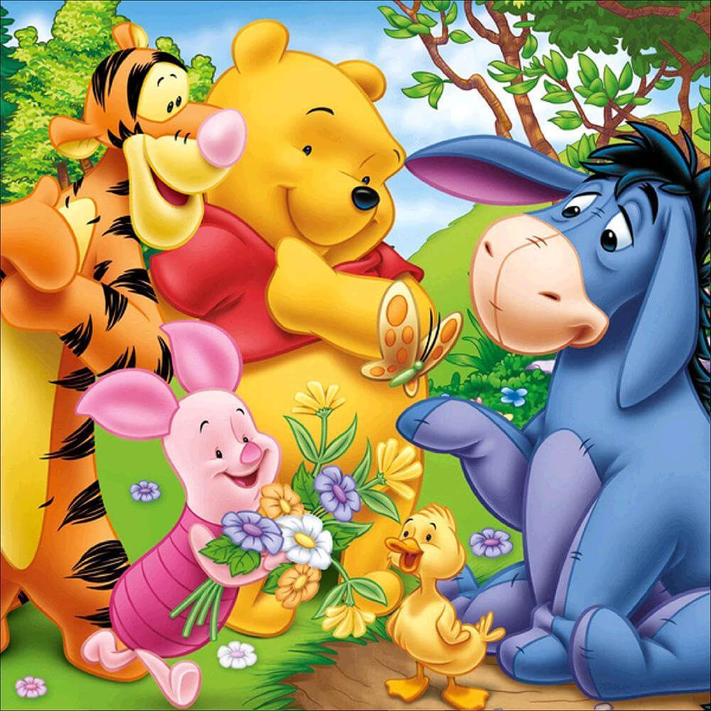 Free Winnie-the-pooh - MyCraftsGfit - Free 5D Diamond Painting