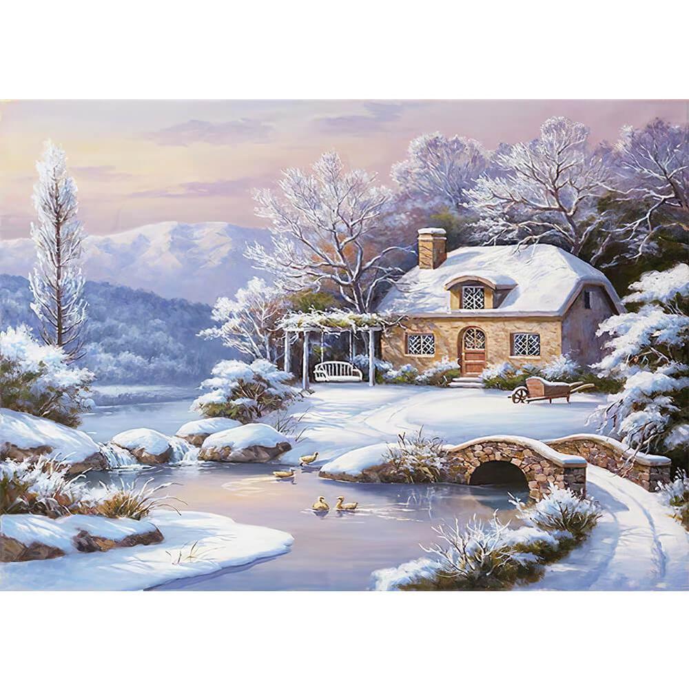 Free Winter - MyCraftsGfit - Free 5D Diamond Painting