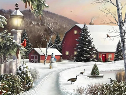 Free Winter - MyCraftsGfit - Free 5D Diamond Painting