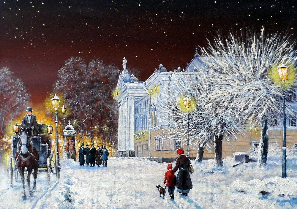 Free Winter - MyCraftsGfit - Free 5D Diamond Painting