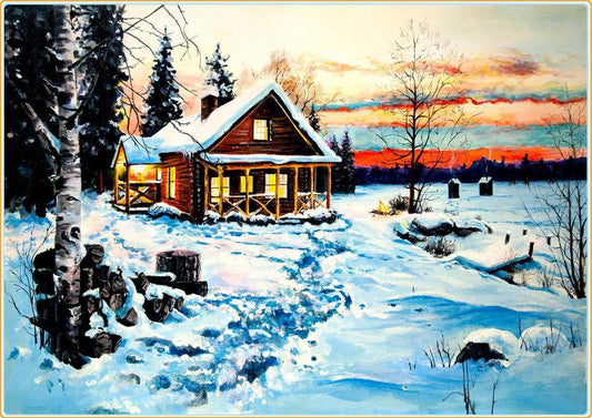 Free Winter - MyCraftsGfit - Free 5D Diamond Painting