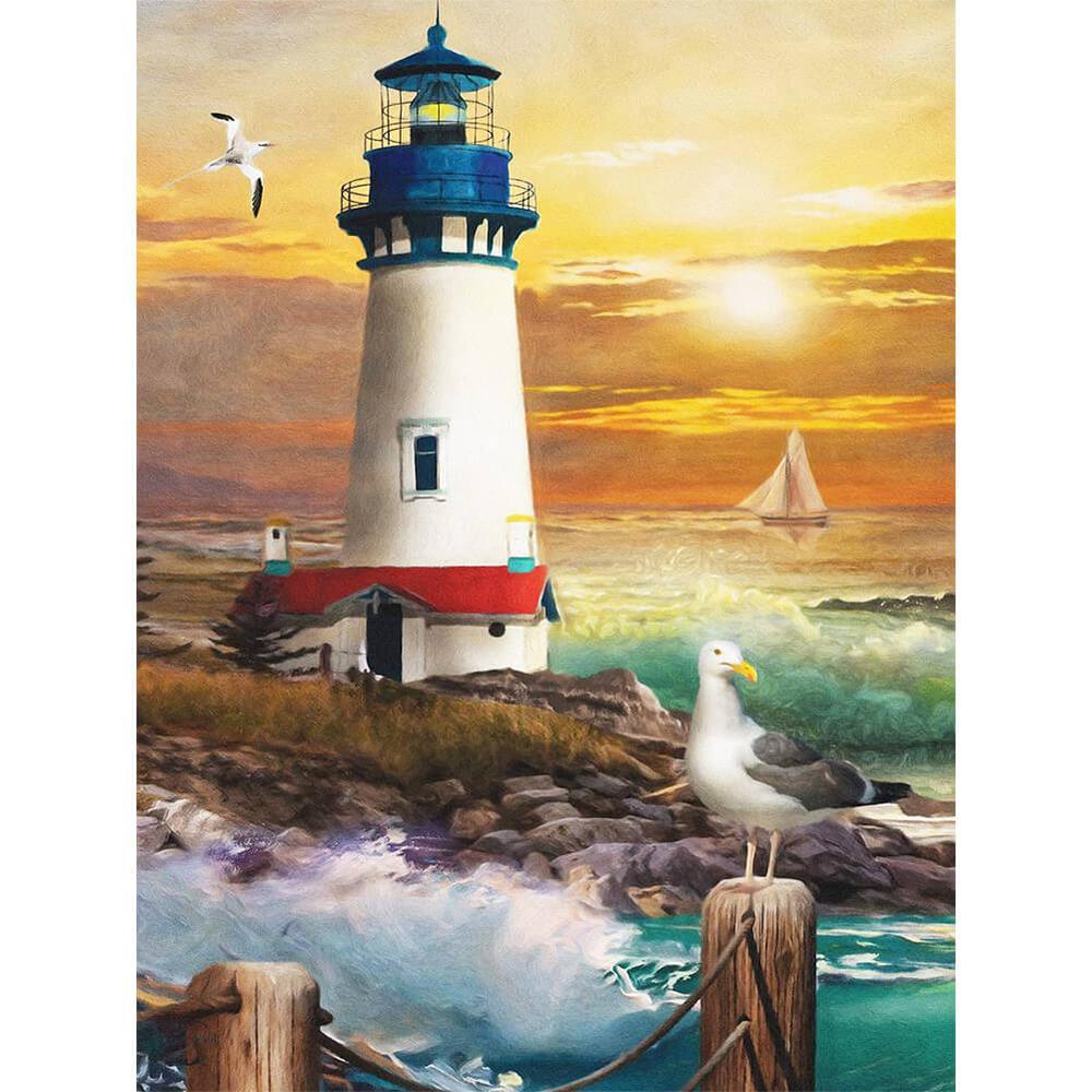 Free lighthouse - MyCraftsGfit - Free 5D Diamond Painting