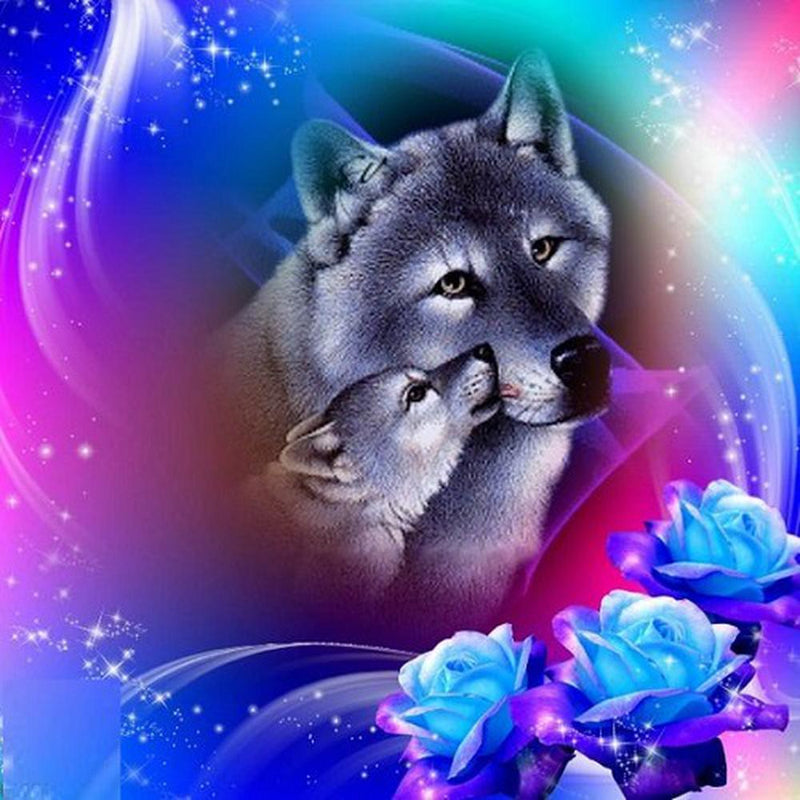 Wolf - MyCraftsGfit - Free 5D Diamond Painting