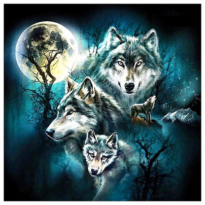 Free Wolf - MyCraftsGfit - Free 5D Diamond Painting