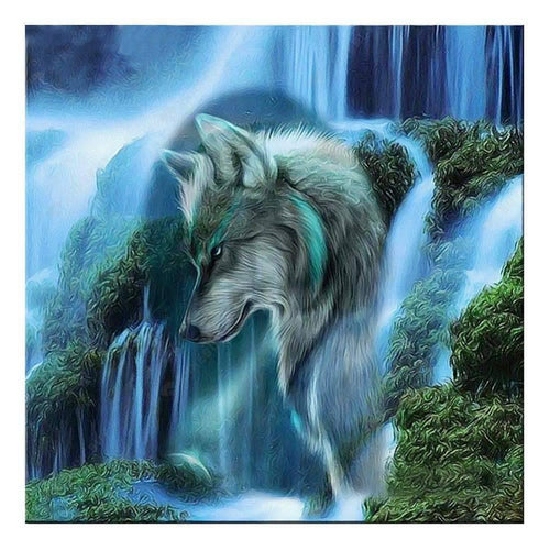 Free 5D Diamond Painting Kits Wolf freeshipping - MyCraftsGfit - 5D Diamond Painting