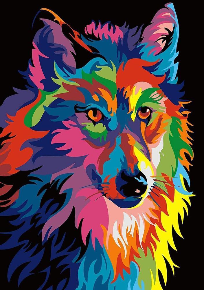 Wolf - MyCraftsGfit - Free 5D Diamond Painting