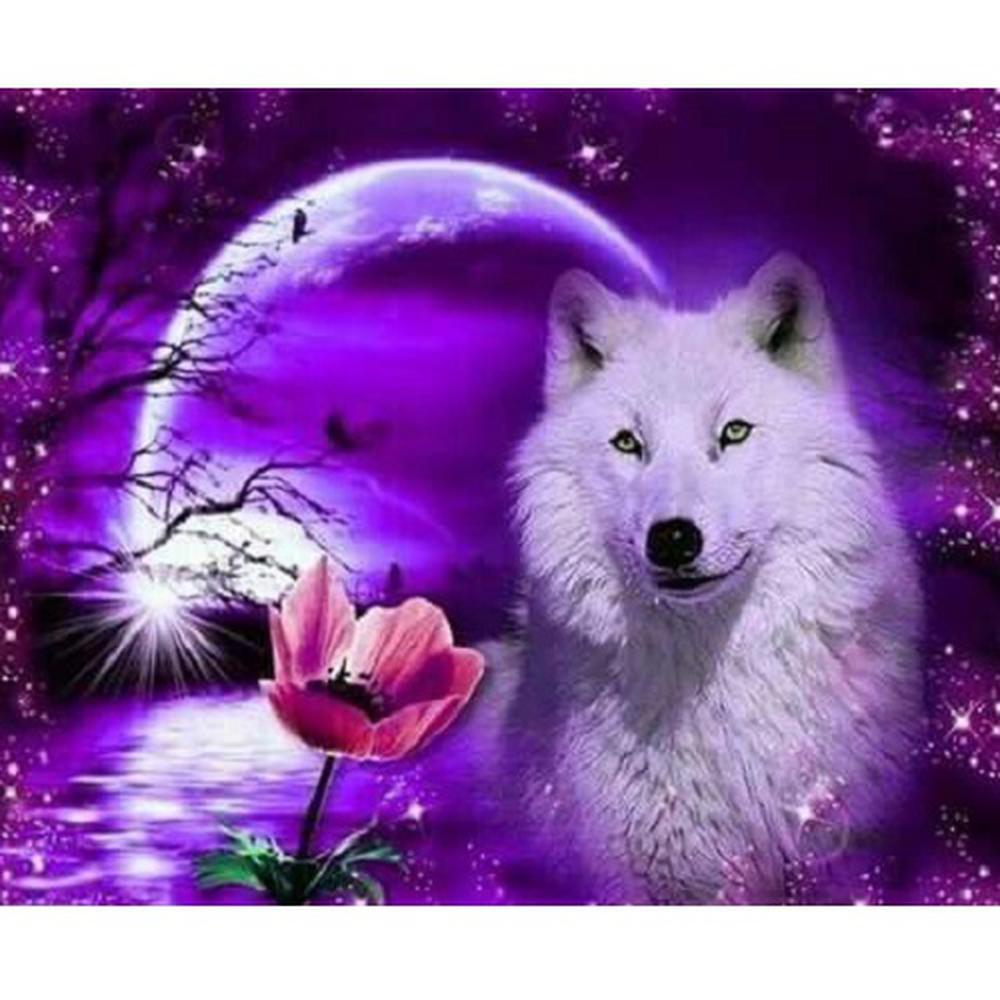 Wolf - MyCraftsGfit - Free 5D Diamond Painting