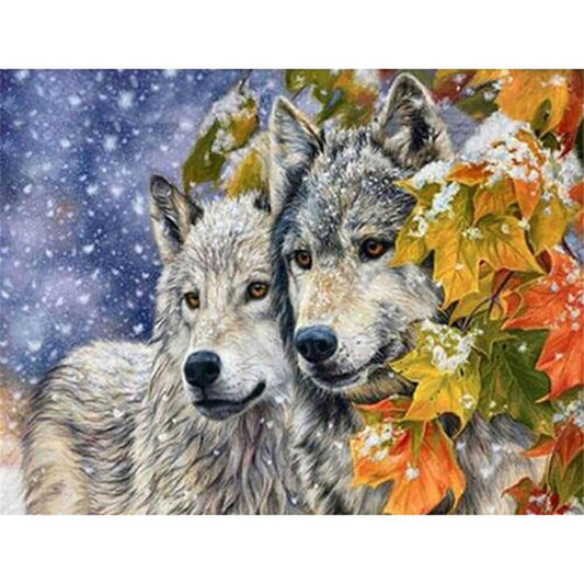 Wolf - MyCraftsGfit - Free 5D Diamond Painting