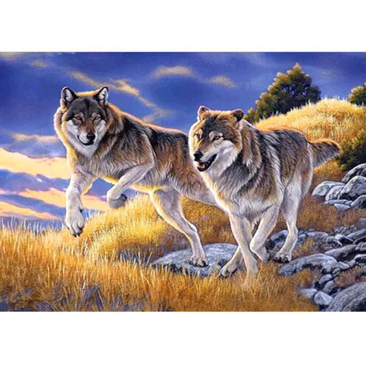 Free Wolf - MyCraftsGfit - Free 5D Diamond Painting