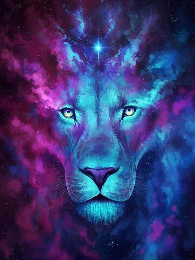 Free Lion - MyCraftsGfit - Free 5D Diamond Painting