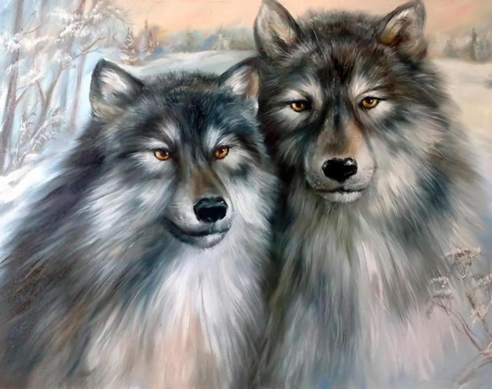 Free Wolf - MyCraftsGfit - Free 5D Diamond Painting