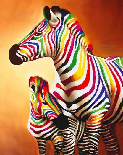 Free Zebra - MyCraftsGfit - Free 5D Diamond Painting