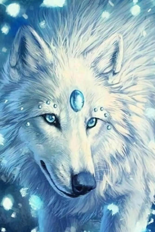 Free Wolf - MyCraftsGfit - Free 5D Diamond Painting