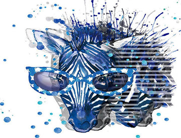 Free 5D Diamond Painting Kits Zebra freeshipping - MyCraftsGfit - 5D Diamond Painting