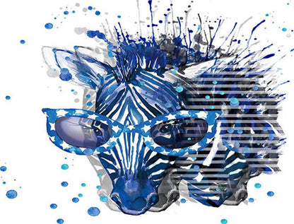 Free Zebra - MyCraftsGfit - Free 5D Diamond Painting