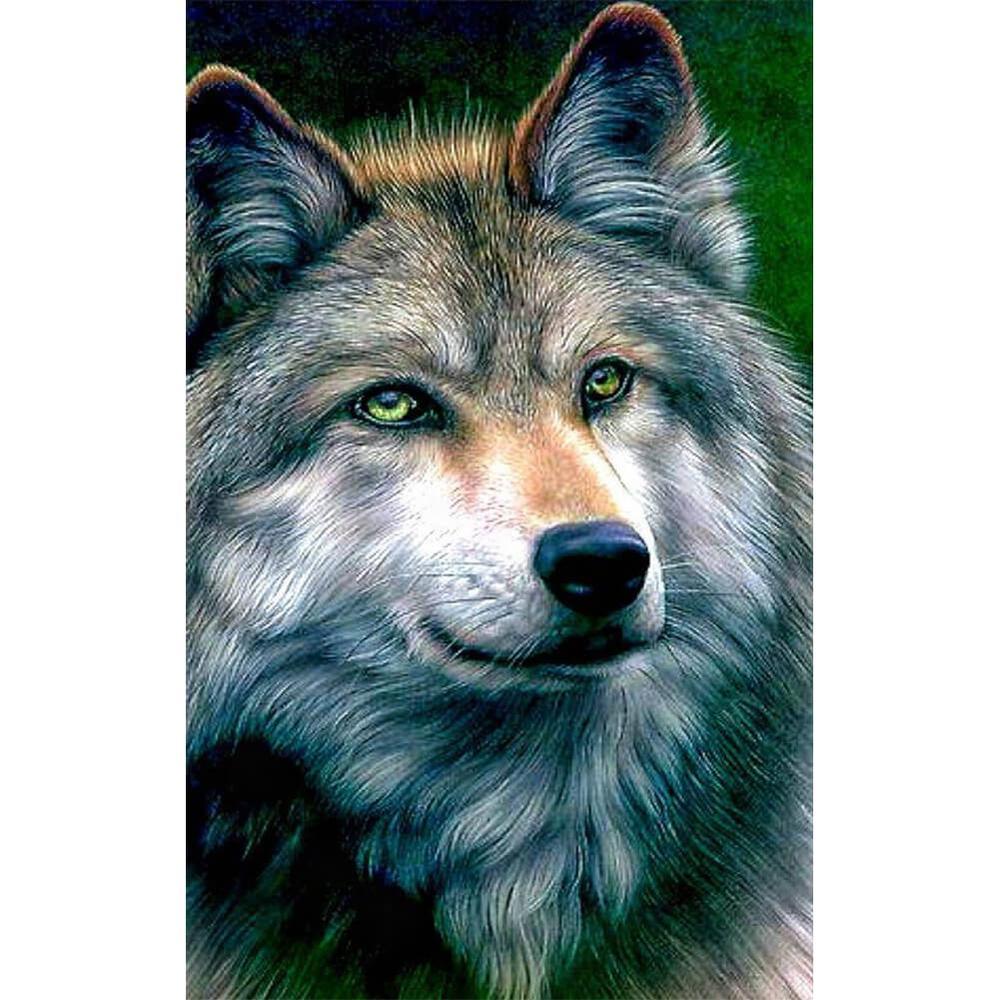 Free 5D Diamond Painting Kits Wolf freeshipping - MyCraftsGfit - 5D Diamond Painting