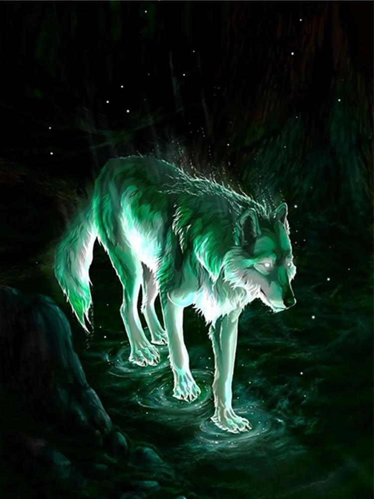 Free Wolf - MyCraftsGfit - Free 5D Diamond Painting