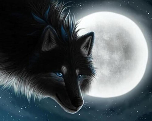 Free Wolf - MyCraftsGfit - Free 5D Diamond Painting