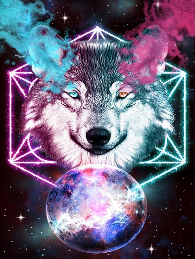 Free Wolf - MyCraftsGfit - Free 5D Diamond Painting