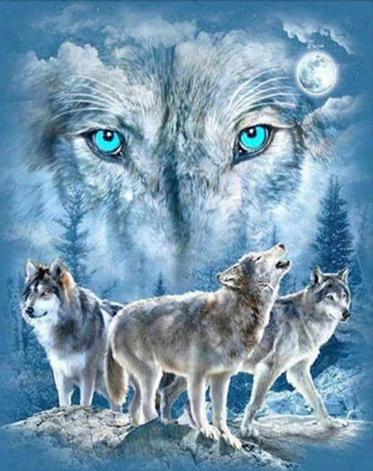 Free Wolf - MyCraftsGfit - Free 5D Diamond Painting