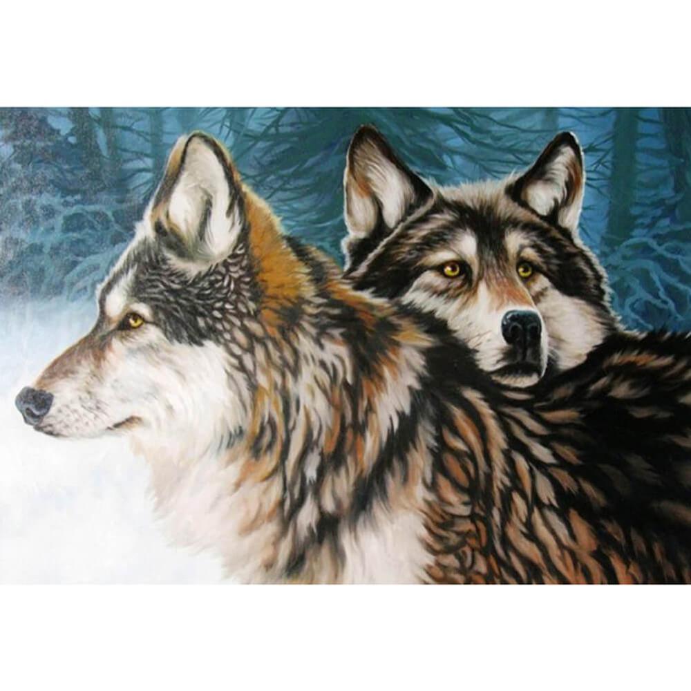 Free Wolf - MyCraftsGfit - Free 5D Diamond Painting