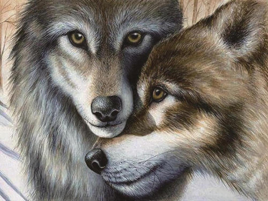 Free Wolf - MyCraftsGfit - Free 5D Diamond Painting