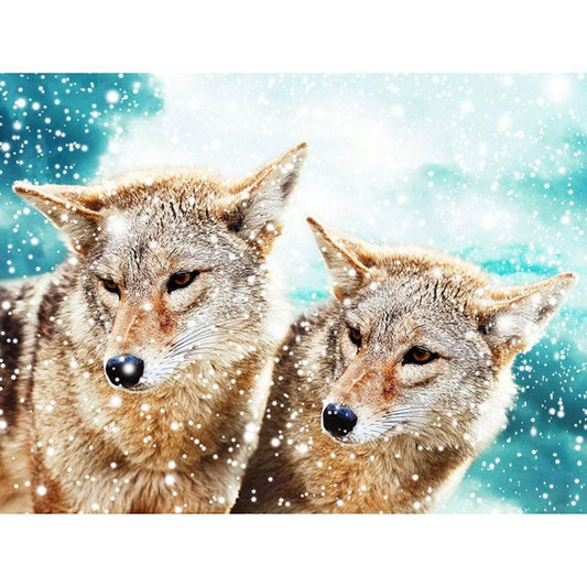 Free Wolf - MyCraftsGfit - Free 5D Diamond Painting