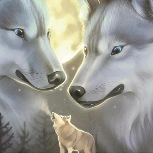 Free Wolf - MyCraftsGfit - Free 5D Diamond Painting