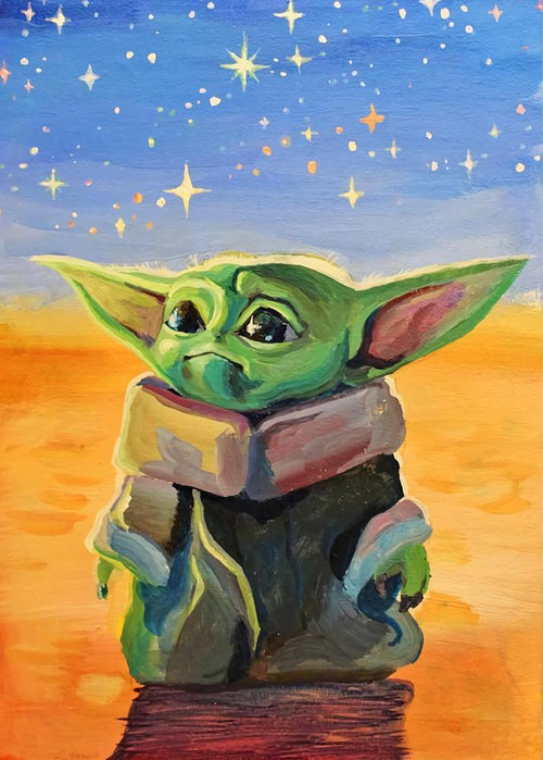 Free Yoda - MyCraftsGfit - Free 5D Diamond Painting